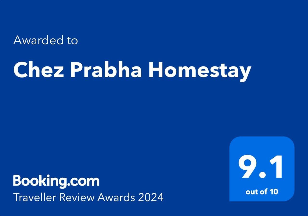 Chez Prabha Homestay Puduccseri Kültér fotó